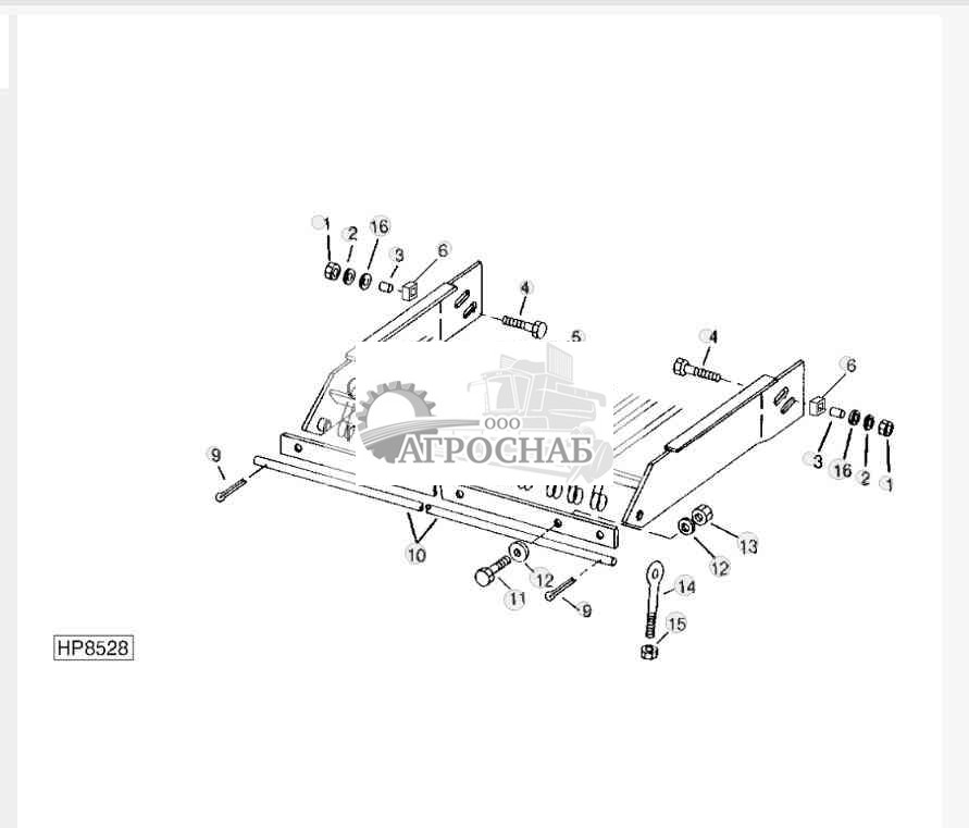SPIKE-TOOTH FINGER GRATE 